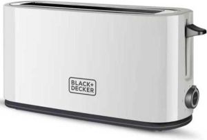 BLACK+DECKER Broodrooster BXTO1001E Brede Opening 7 Bruinings-Instellingen 1000 Watt