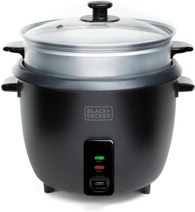 BLACK+DECKER rijstkoker Black & Decker BXRC1800E Zwart 1 8 L