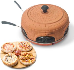 BluMill Pizza oven – 6 Personen – 1100 Watt – Pizzamaker Incl. deegvorm en spatels