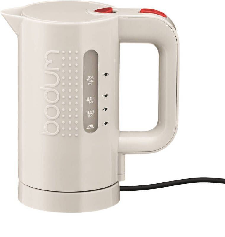 Bodum Waterkoker Bistro Gebroken Wit 0.5 Liter