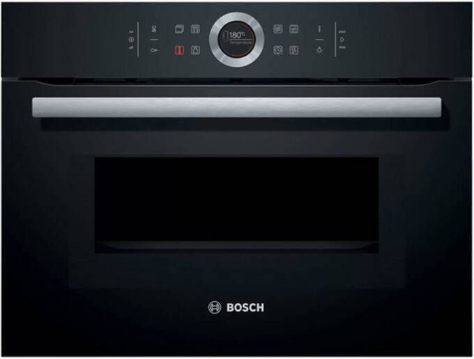 Bosch CMG633BB1 Combi-magnetron 45 cm Zwart | Heteluchtovens | Keuken&Koken Microgolf&Ovens | CMG633BB1