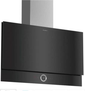 Bosch Serie 8 DWF97RV60B afzuigkap 717 5 m³ uur Muurmontage Zwart Roestvrijstaal B