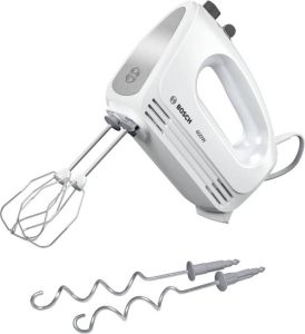 BOSCH Handmixer CleverMixx MFQ24200 inclusief edelstalen turbogarde edelstalen deeghaken licht en ergonomisch