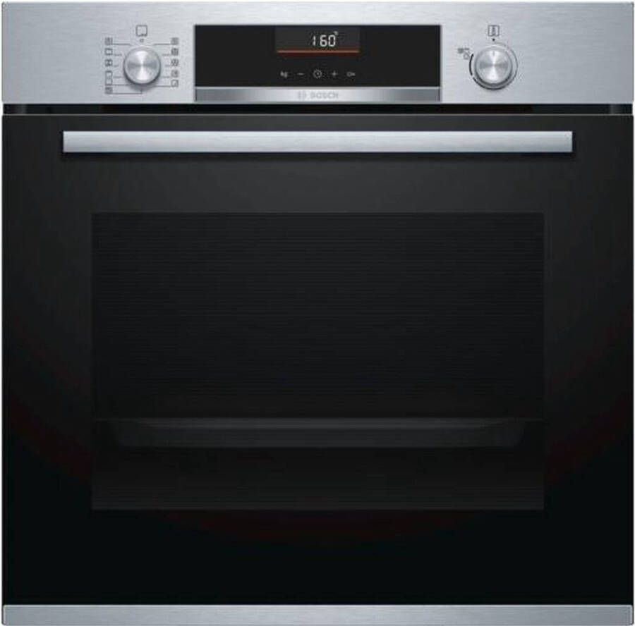 Bosch HBA5560S0 Ingebouwde elektrische oven 71 L Luchtpulsé Reiniging ecologisch schoon 7 kookmodi Roestvrij staal - Foto 1