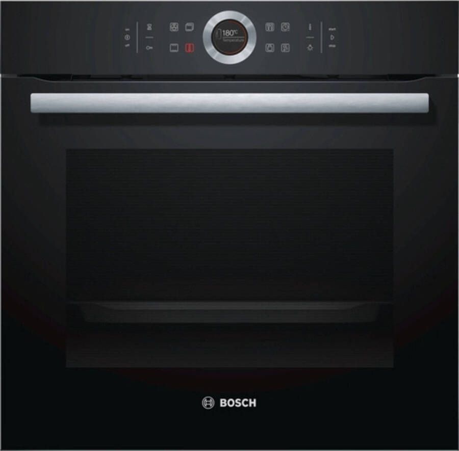 Bosch Serie 8 HBG635BB1 Electrisch 71l A+ Zwart Roestvrijstaal oven - Foto 1