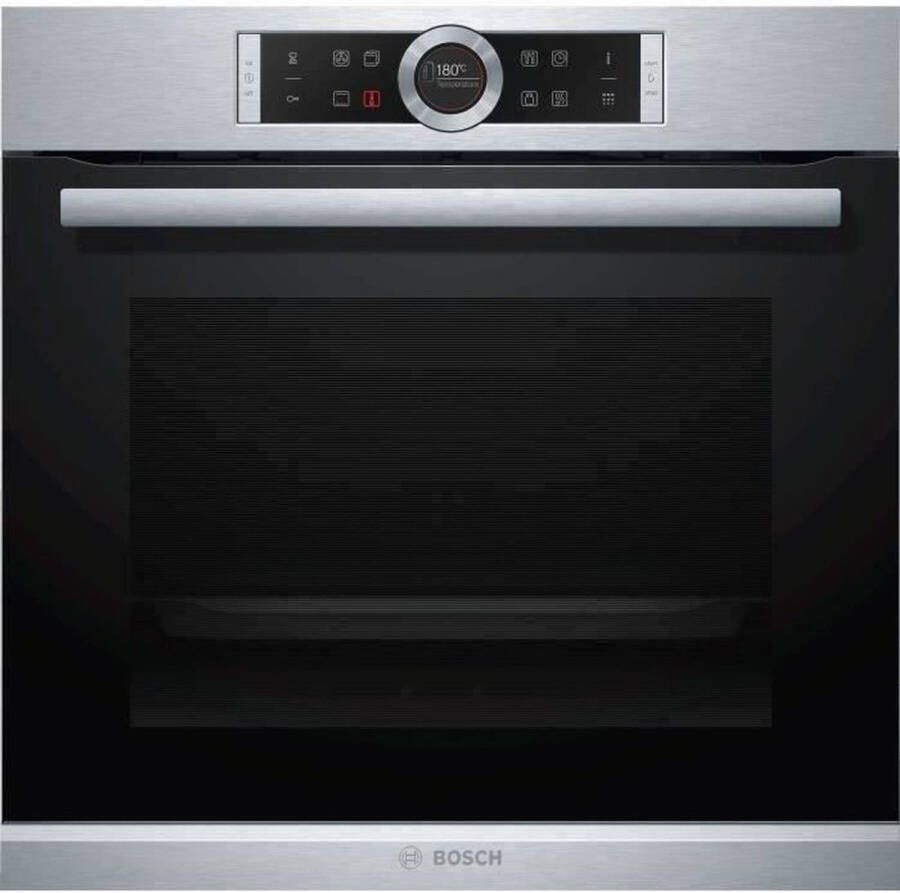 Bosch HBG672BS2 Multifunctionele oven roestvrij staal pyrolyse 71 l Klasse A + roestvrij staal