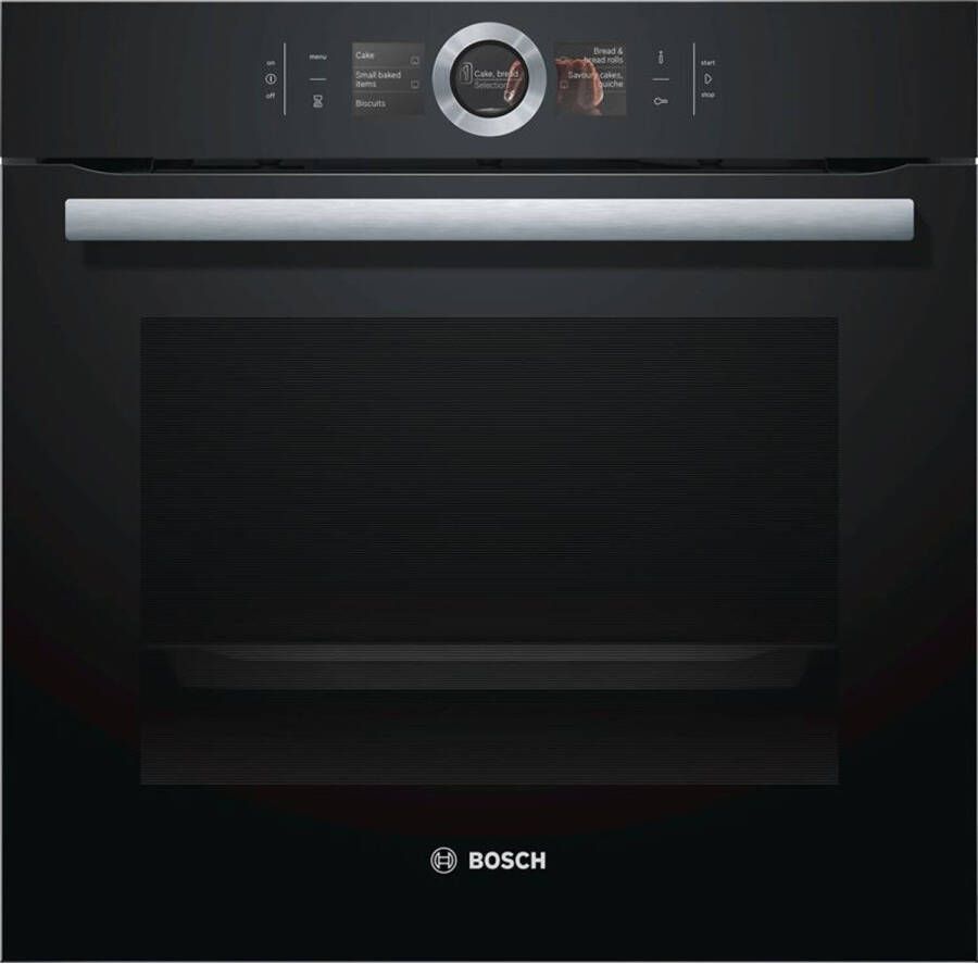 Bosch HBG676EB6 Serie 8 Inbouw oven HomeConnect Zwart