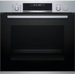 Bosch Multifunctionele oven gebouwd -in Pyrolyse HRA578Bs6 Volume 71 L L59.4cm P54 8cm H59 5 cm Roestvrij staal
