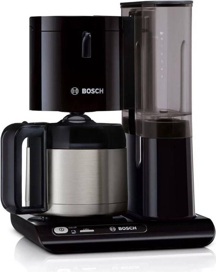 Bosch TKA8A053 Koffiezetapparaat RVS kan 1 15 liter (8 kopjes) Zwart