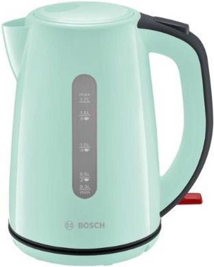 Bosch TWK7502 1.7l 2200W Grijs Turqoise waterkoker