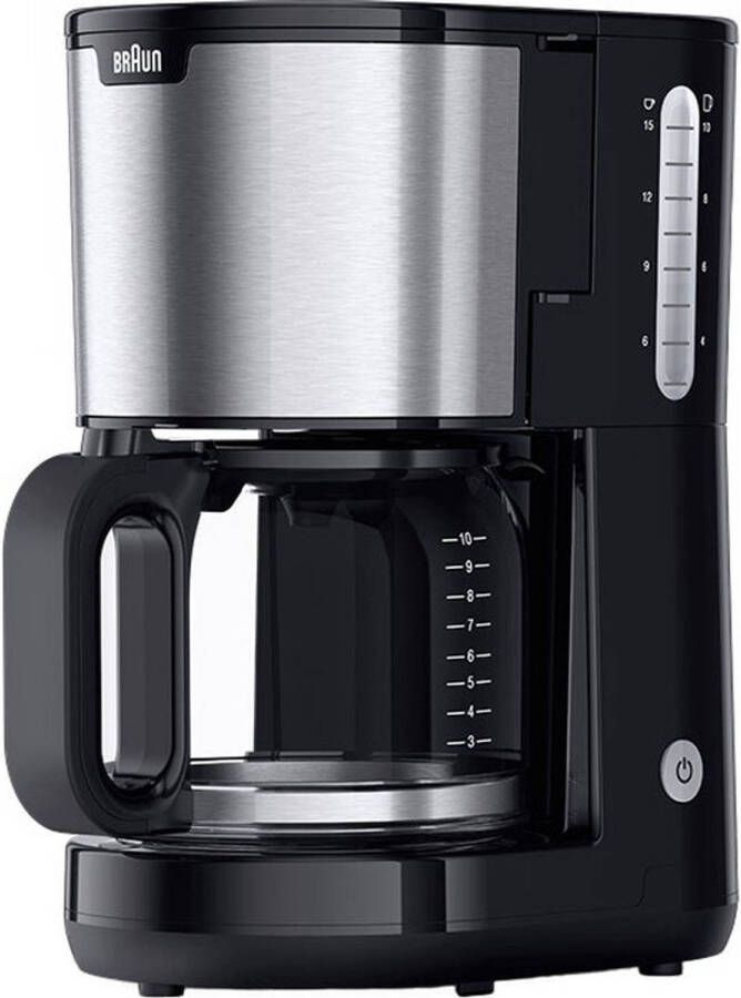 Braun PurShine KF 1500 BK filter koffiezetapparaat zwart 10 kopjes