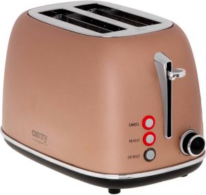 Camry Top Choice Broodrooster Voor 2 Sneetjes Ontdooi En Opwarm Functie