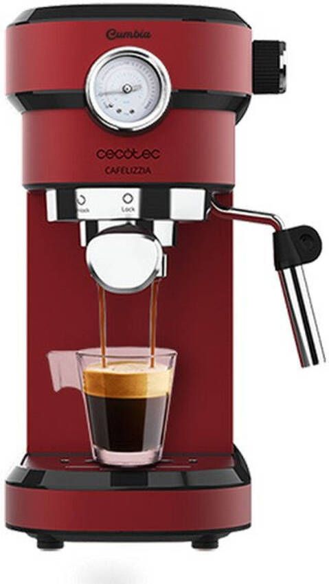 Cecotec Express Handleiding Koffiemachine Cafelizzia 790 Shiny Pro 1 2 L 20 bar 1350W Rood 1 2 L