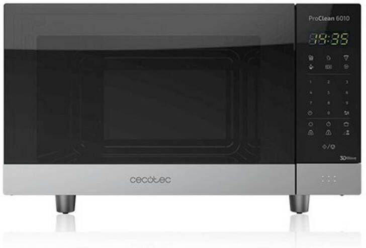 Cecotec Microwave With Grill Proclean 6110 23 L 800w Black Silvery Magnetrons Magnetron zwart Magnetron - Foto 1