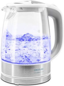 Cecotec ThermoSense 350 doorzichtige waterkoker 1 7 liter BPA-vrij 2200 W 360º basis anti-kalkfilter dubbel veiligheidssys