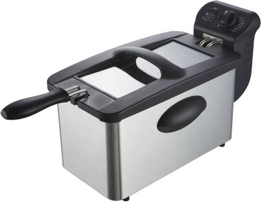 Continental Edison Friteuse 3 L CERFR3IN2 2000W Roestvrij staal