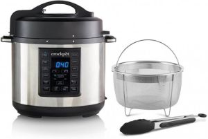 Crock-Pot CrockPot Express Pot Pressure Slow & Multi Cooker PLUS 5 7L (inclusief stoommand en tang) NIEUW