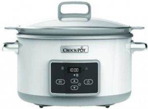 Crock Pot Slow Cooker Sauté Duraceremic 5l Wit Cr026x Crockpot