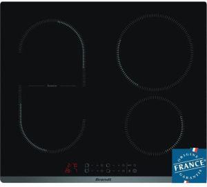 Cstore BRANDT CPI6400B Inductiekookplaat 4 zones 3600 W L 58 x D51 cm Glascoating Zwart