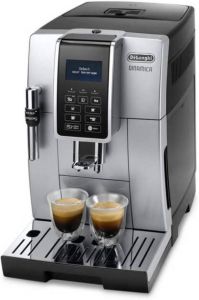 De'Longhi DeLonghi DINAMICA ECAM 350.35.SB Vrijstaand Volledig automatisch Espressomachine Zwart Zilver