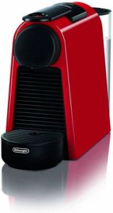 DeLonghi Essenza Mini EN 85.R Vrijstaand Volledig automatisch Koffiepadmachine 0.6l Zwart Rood koffiezetapparaat