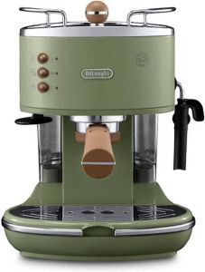 De'Longhi Filterapparaat Icona Vintage ECOV 311.GR ook voor koffiepads geschikt