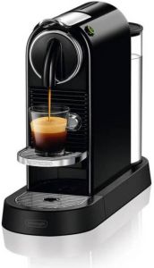 Nespresso Koffiecapsulemachine CITIZ EN 167.B van DeLonghi Black inclusief welkomstpakket met 14 capsules