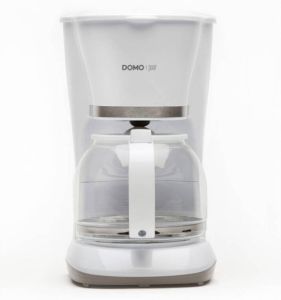 Domo DO476K Koffiezetapparaat 1 5L PUUR Wit
