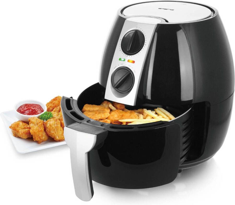 Emerio AF-116073 Smart Airfryer Inhoud 4.5L Vaatwasmachinebestendig Cool Touch - Foto 1