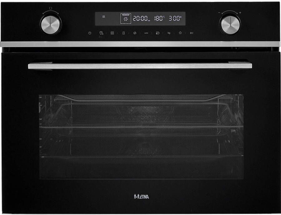 Etna CM450ZT Inbouw ovens met magnetron Zwart