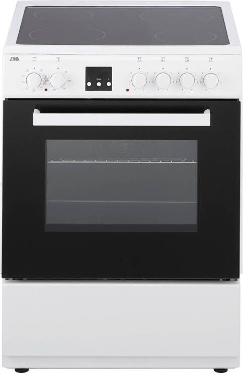 Etna FKV761WIT Keramisch fornuis Wit