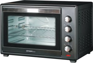 TZS FIRST AUSTRIA 5047 Elektrische Oven Heteluchtoven 60L Zwart