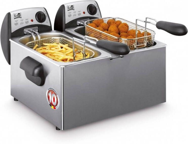 Fritel Frituurpan Duo FR 1355 | Friteuses | Keuken&Koken Keukenapparaten | 141030