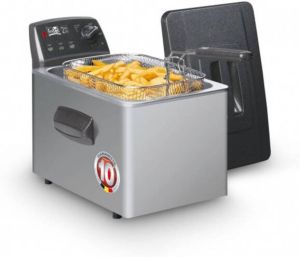 Fritel Turbo SF 4551- Frituurpan friteuse 5L + 3000W ook voor vast vet