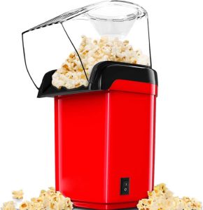 Gadgy Popcorn Machine Hetelucht Popcornmakers 1200 watt 27 cm Popcornmaker Kinderfeestje