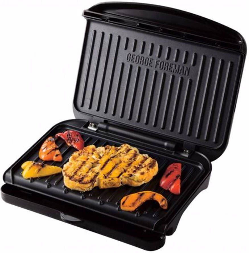 George Foreman contactgrill Fit Grill medium 25810-56 (Zwart)