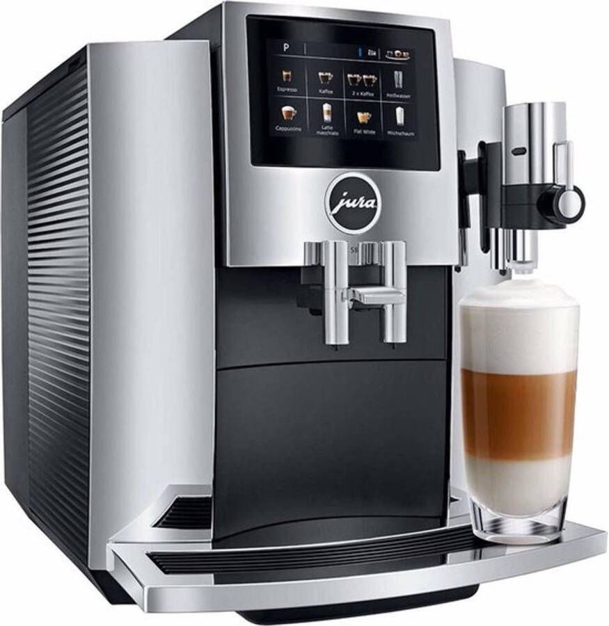 Jura Espresso S8 Chrome (EA) | Espressomachines | Keuken&Koken Koffie&Ontbijt | 7610917153800