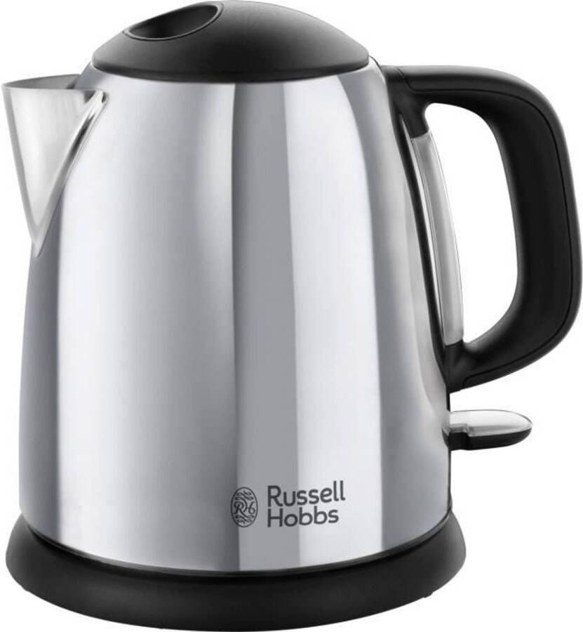 Russell Hobbs Draadloze waterkoker 1l 2200w zwart roestvrij staal 24990-70