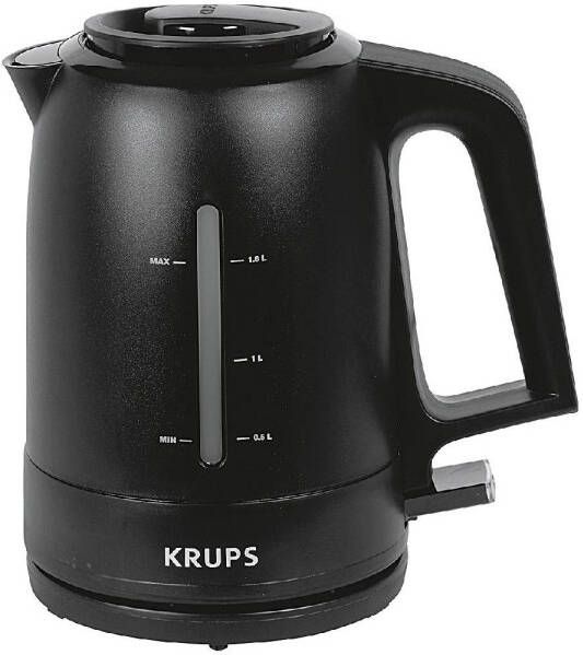 Krups Waterkoker BW2448 Pro Aroma 1 6 l Verlichte aan-uitschakelaar zwart