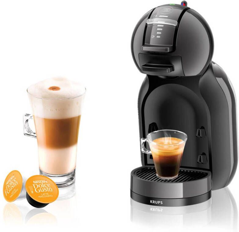Nescafé Dolce Gusto Koffiecapsulemachine KP1208 Mini Me fluwelig crema play & select-functie automatische uitschakeling