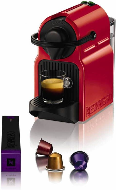 Nespresso Koffiecapsulemachine XN1005 Inissia van Krups Koffiehoeveelheid instelbaar inclusief startpakket met 14 capsules