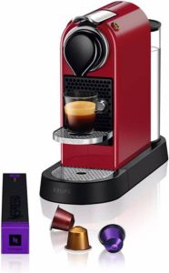 Nespresso Krups koffieapparaat CitiZ XN7415 (Rood)