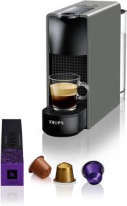 Nespresso Krups koffieapparaat Essenza Mini XN110B (Grijs)