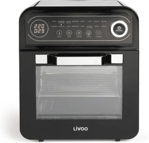 Livoo Airfryer Oven 1600 W 12 L Zwart