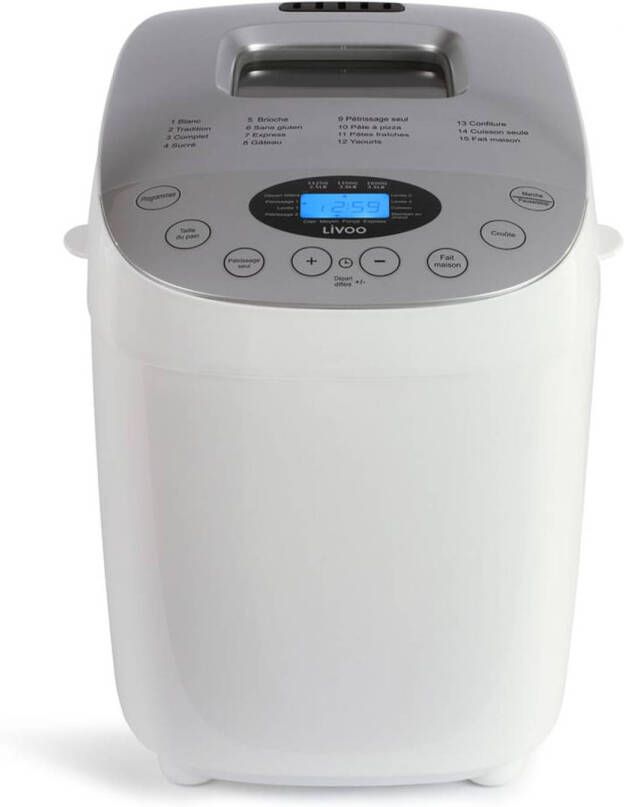 Livoo Broodbakmachine 850 W wit
