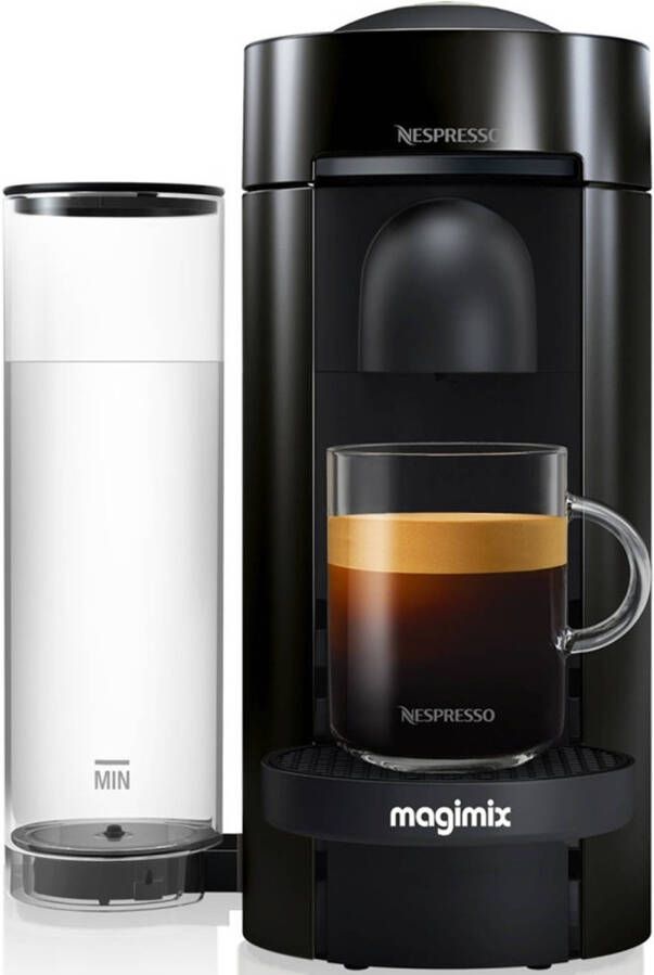 Nespresso Magimix koffieapparaat VertuoPlus (Zwart)