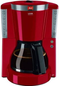 Melitta 1011-17 Look IV selectiefilter koffiezetapparaat rood