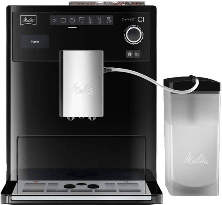 Melitta Caffeo CI Volautomaat Espressomachine Zwart