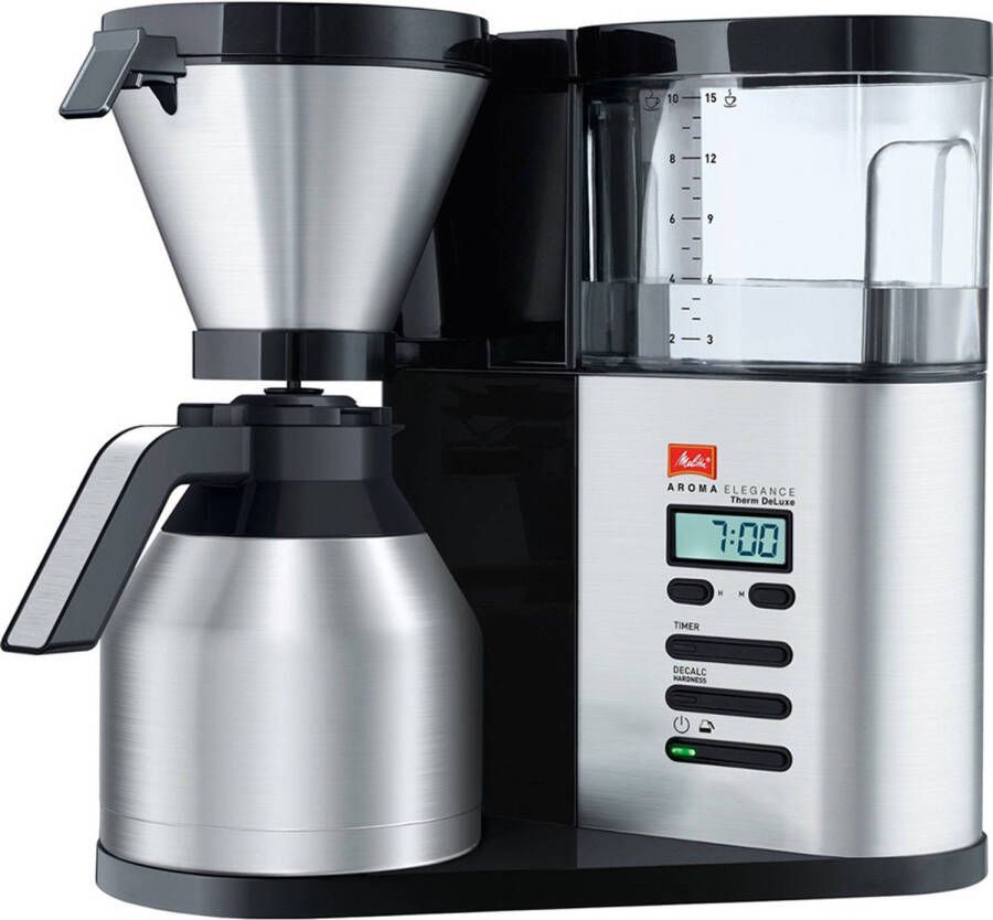 Melitta Filterkoffieapparaat AromaElegance Therm DeLuxe 1012-06 1 13 l - Foto 1