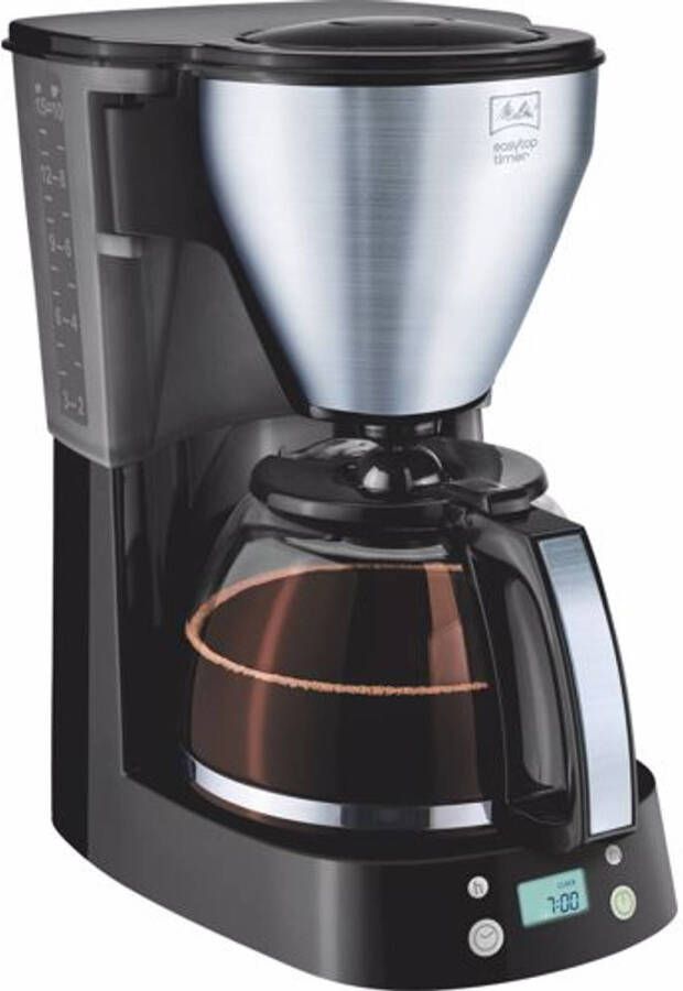 Melitta 6758193 koffiezet easy zwart 1.25l easy top timer | Koffiezetapparaten | Keuken&Koken Koffie&Ontbijt | 6758193 - Foto 1